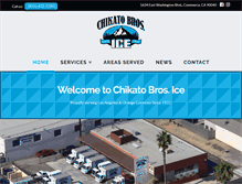 Tablet Screenshot of chikatobros.com